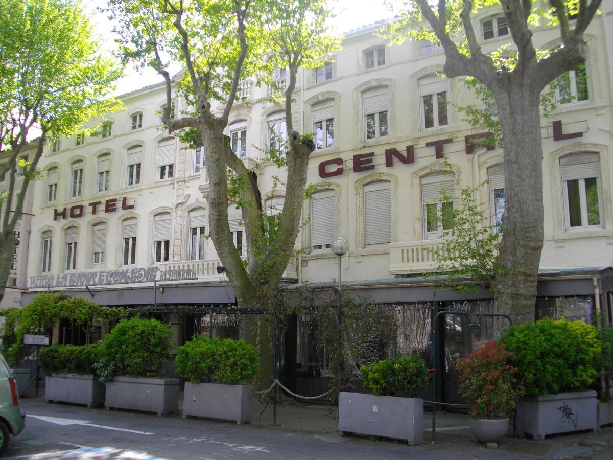 Hotel Central Каркассон Экстерьер фото