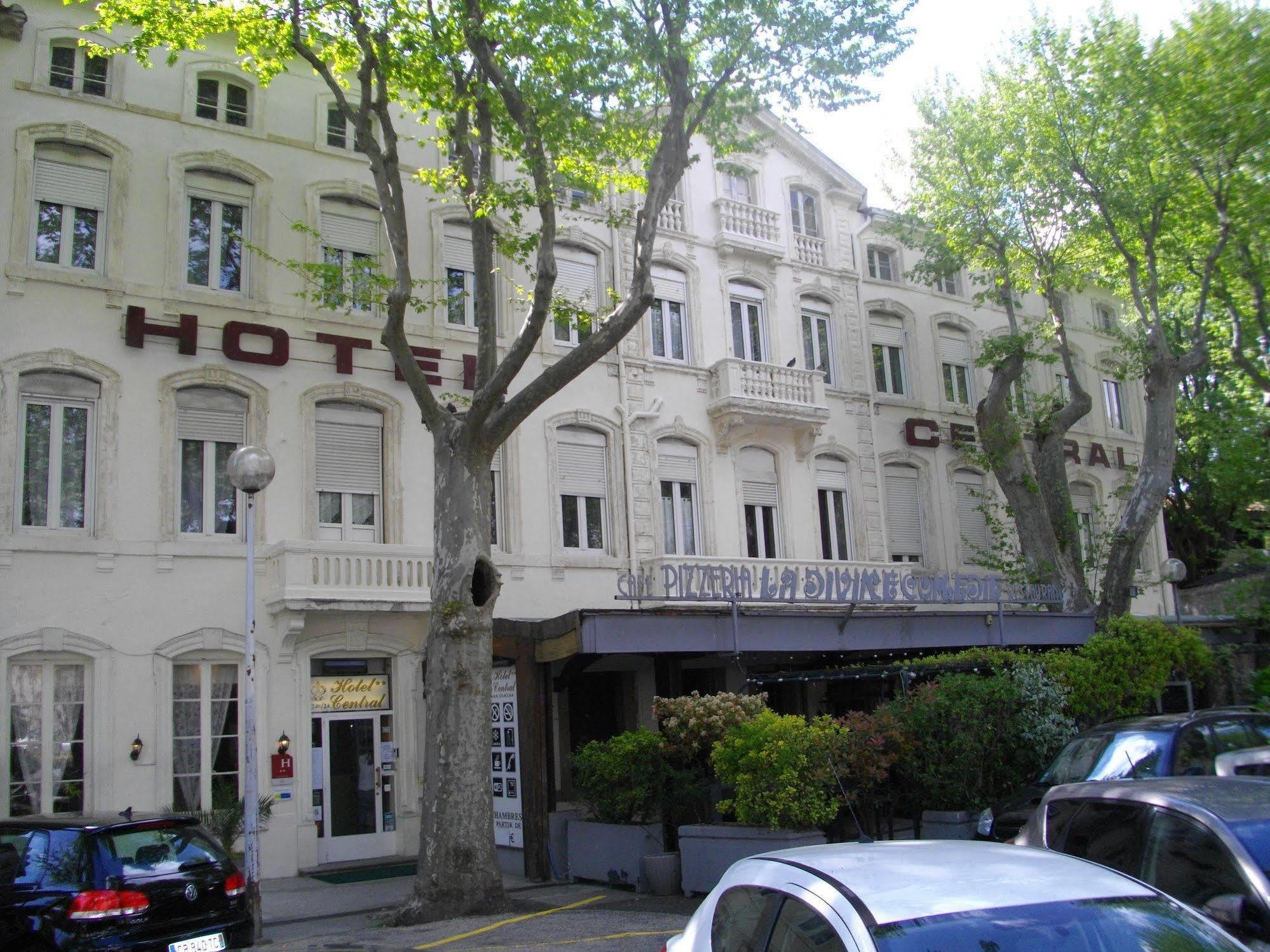 Hotel Central Каркассон Экстерьер фото