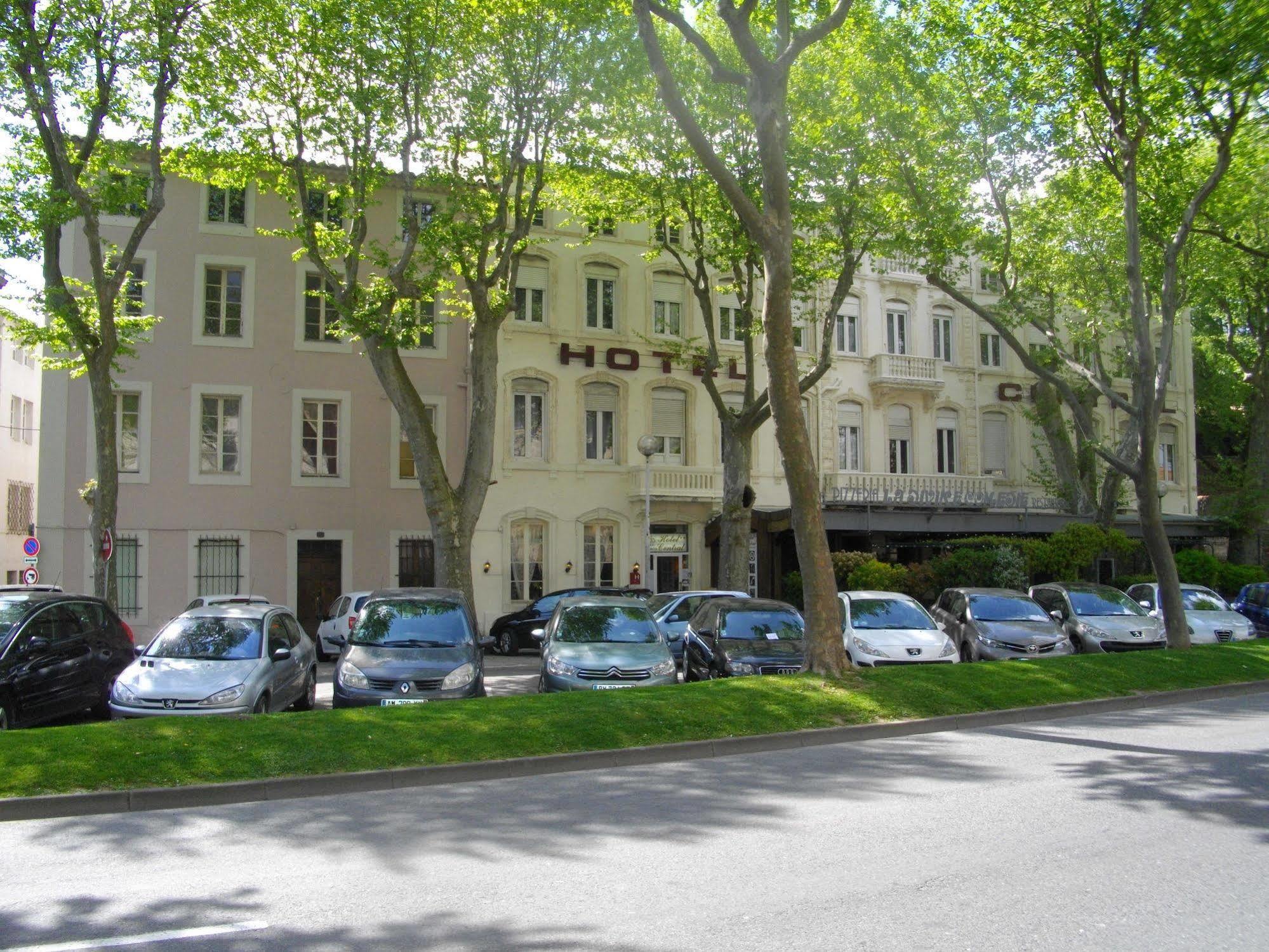 Hotel Central Каркассон Экстерьер фото